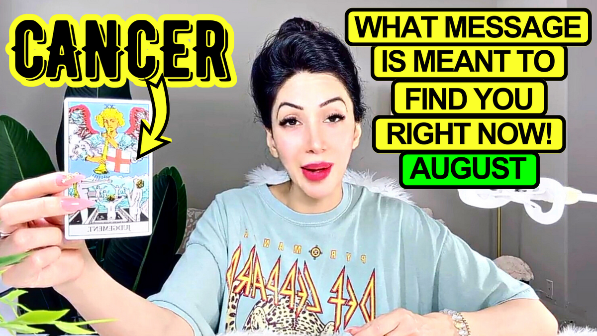 CANCER Extended What Message Is Meant To Find You Right Now August 2023